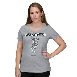 T-paita Rescute (ladyfit)