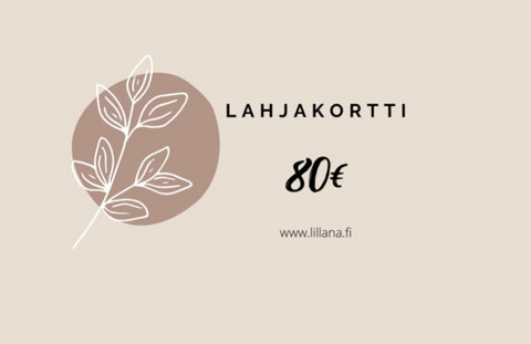 Lahjakortti 80€