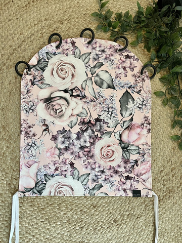 Vaunuverho - Pastel roses, 40x50