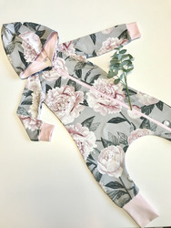 Jumpsuit, Koot 50/56 -86/92  -TILAUSTUOTE, Pioni -erilaisia