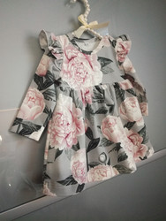 Molly dress (50-68) -TILAUSTUOTE ,Pionit -erilaisia