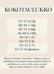 Rusettiturbaani -TILAUSTUOTE