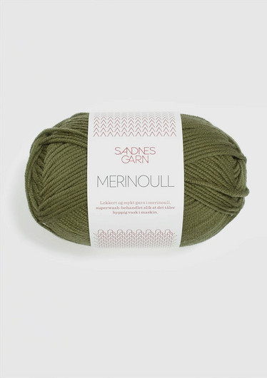 Merinoull 9364 oliivin vihreä
