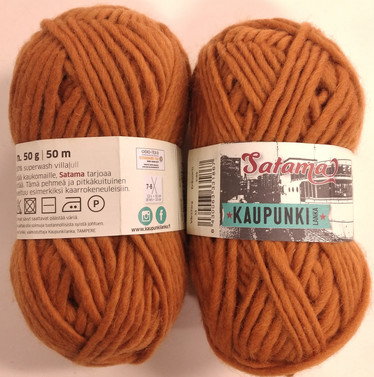 Satama 100 % villalanka väri Toffee 33
