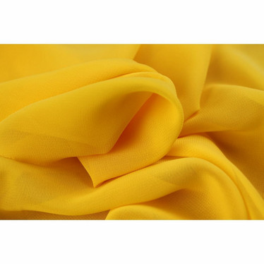 Shifonki vaatteisiin ja asusteisiin keltainen