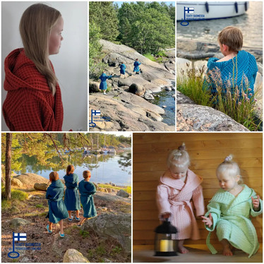 Lahjakortti Lasten kylpytakki + toimitus