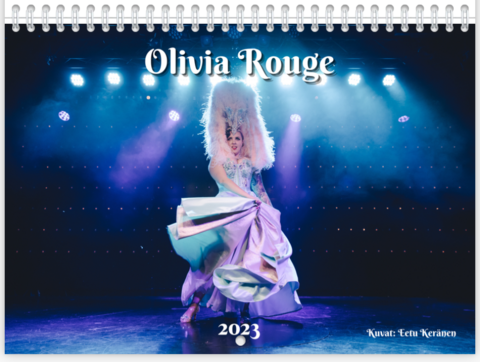 Olivia Rouge calendar 2023