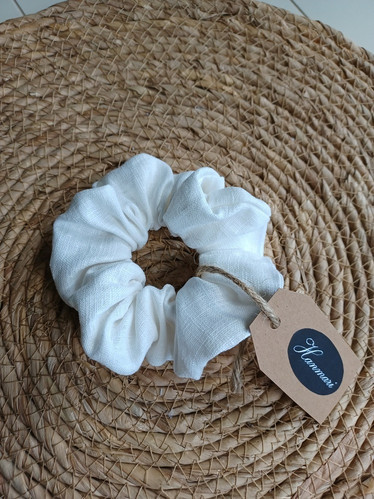 Pellava scrunchie