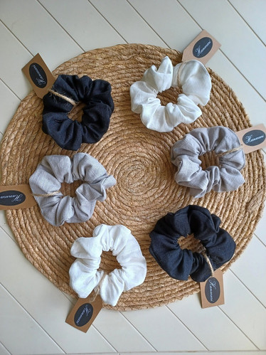 Pellava scrunchie