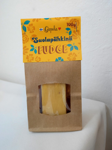 Suolapähkinä-toffee, 100g