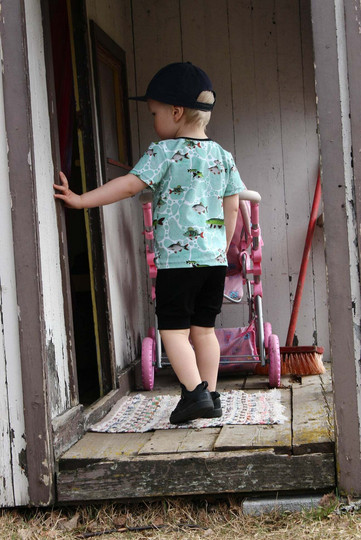 Polvimittaiset shortsit