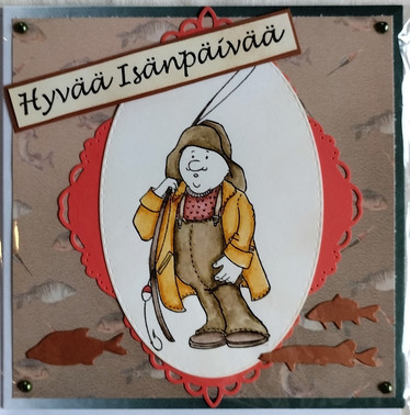 Käsintehty kortti, Hyvää isänpäivää