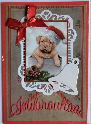 Käsintehty kortti, Joulurauhaa