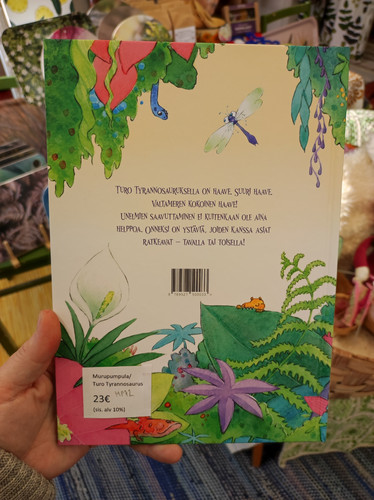 Turo Tyrannosaurus, kirja