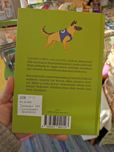 Sotakoira Lex -Linnavuoren salahanke, kirja