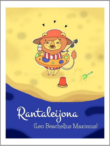 Postikortti, Rantaleijona