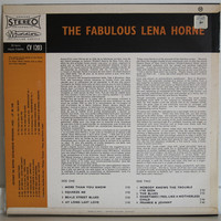 Horne Lena: The Fabulous Lena Horne