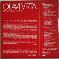 Virta Olavi: Unohtumattomat