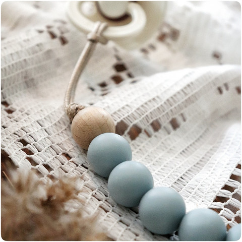 Tuttinauha • Wood & Pastel Blue