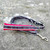 Finnero Ratia Sport säädettävä talutin 1,5 cm * 120-200 cm, punainen