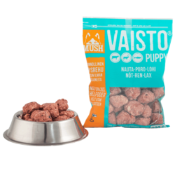 Mush Vaisto Puppy Jäänsininen, nauta-poro-lohi 800 g