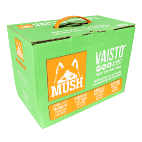 Mush Vaisto Vihreä, nauta-sika-kana 10 kg
