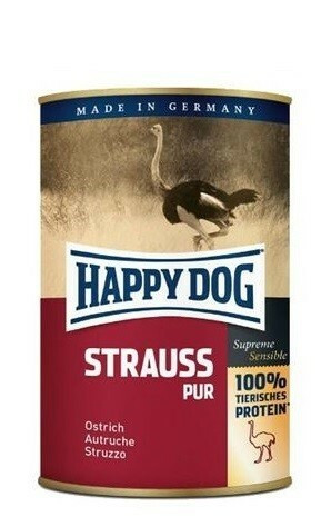 Happydog säilyke strutsi 400 g