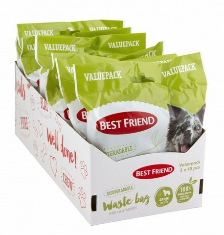 Best Friend Gear kakkapussi L 40 kpl
