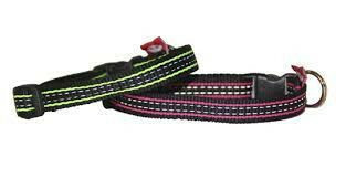 Topcanis Mini puolikiristävä säädettävä heijastinpanta 19-27 cm, musta-lime