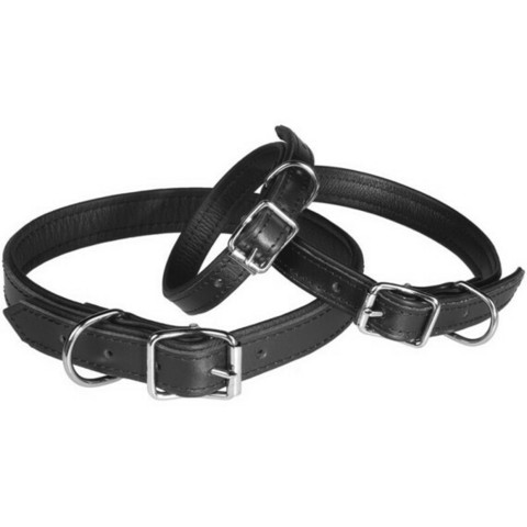 Pet First nahkapanta vuorella 15 mmx45 cm, musta