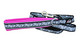 Finnero Ocean Sport säädettävä hihna 2x110-185 cm, fuchsia