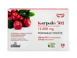 Nature Essential Premium Karpalo 50:1 12000 mg 30 kaps