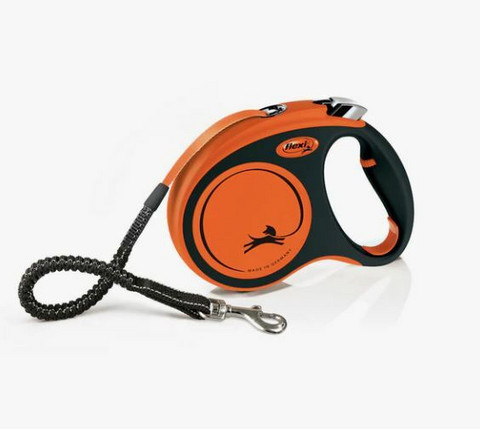 Flexi Xtreme, nauha, M/35 kg, 5 m, oranssi-musta