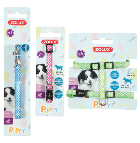 Zolux Pixie nylonpanta pikalukolla 25-39 cm, roosa sahalaitakuvioilla