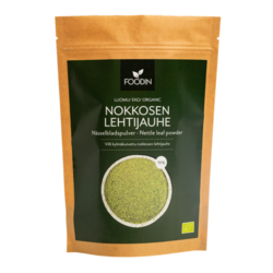 Foodin Nokkosen lehtijauhe, villi 150 g