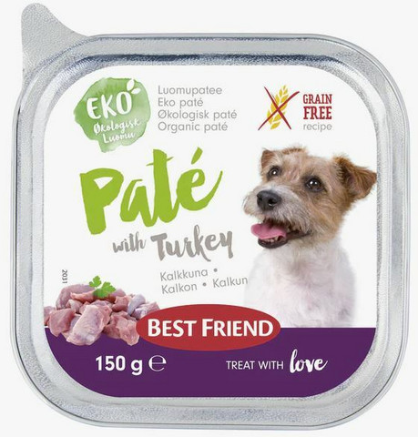 Best Friend maksapatee, luomu 150 g
