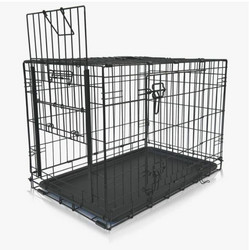 Racinel Comfort LOUNGE metallilihäkki 107 cm, musta