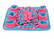 Nuuskumatto 45x45 cm, turkoosi-pinkki