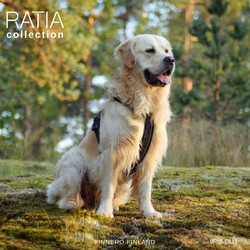 Finnero Ratia 8-shape valjas 50 cm, musta