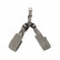 Dogman Iris Step-in valjas 10 mm x 25-35 cm, harmaa