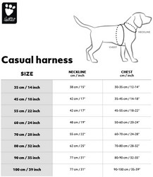 Hurtta Casual valjas koko 60 cm, musta