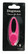 Dogman vilkkuvalo Basic LED  8 cm, vaaleanpunainen