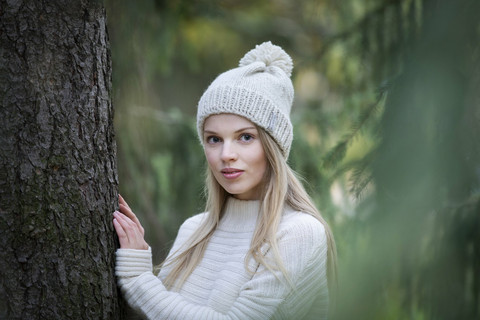 Winter hat with 2024 big pom pom