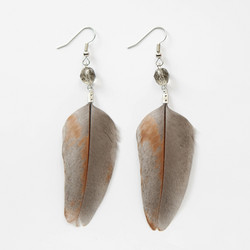 feather earrings