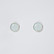 Morning dew -stud earrings