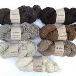 Unelma fluffy lamb´s wool yarn, second quality