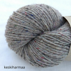 Recycled Manta wool yarn, uncolored
