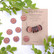 Buttons, 1 pcs, blueberry