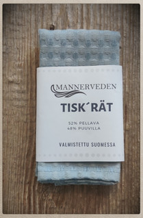 Tiskirätti Pellava, sininen