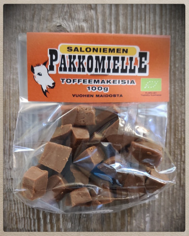 Pakkomielle -vuohenmaito tofffee